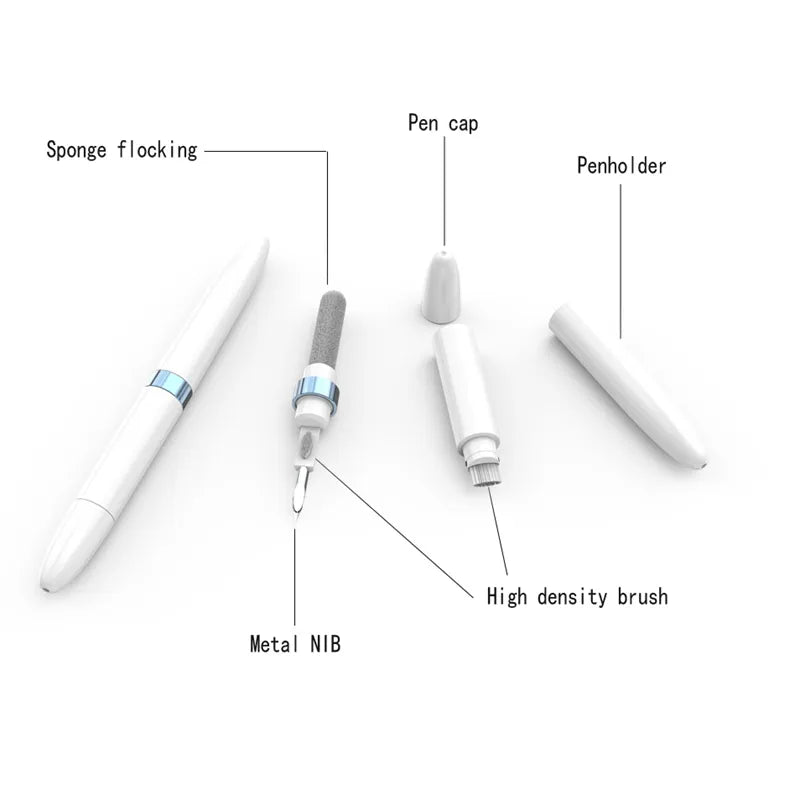 Headphone Cleaning Pen Earplugs Earbuds Mobile Computer Keyboard Cleaning Brush Kit